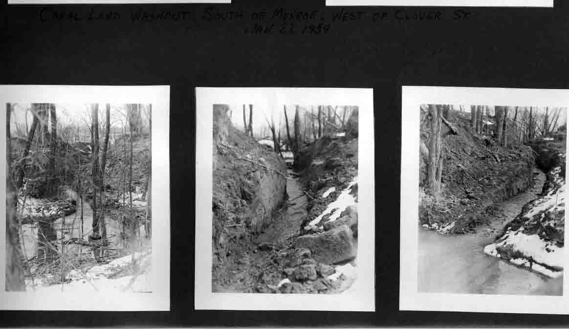 1959 Canal land washout